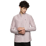 U.S. ELK Men's Button Down Slim Fit, Casual Long Sleeve Shirt - Color 4