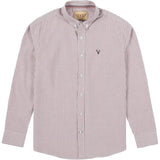 U.S. ELK Men's Button Down Slim Fit, Casual Long Sleeve Shirt - Color 4