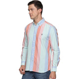 U.S. ELK Men's Button Down Slim Fit, Casual Long Sleeve Shirt -Mix Color3 U.S. ELK