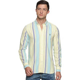 U.S. ELK Men's Button Down Slim Fit, Casual Long Sleeve Shirt - Mix Color1 U.S. ELK