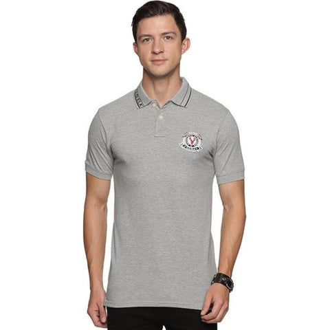 Men's Polo Shirt - Classic Style and Unparalleled Comfort for Mens - Grey U.S. ELK